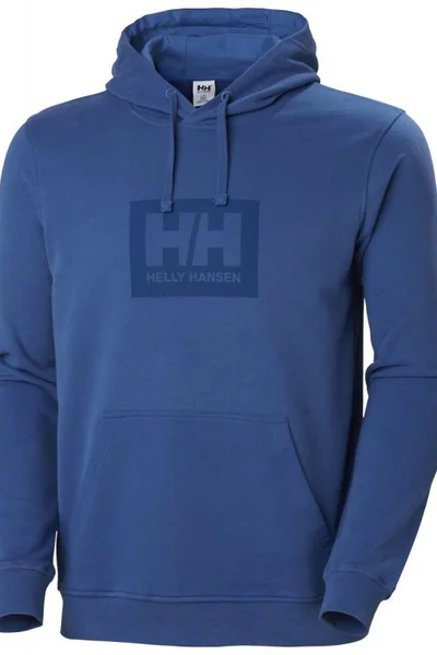 Modrá mikina s kapucí Box Hoodie M od Helly Hansen