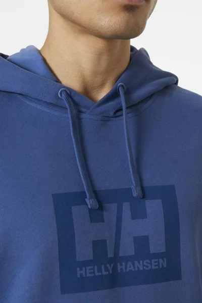 Modrá mikina s kapucí Box Hoodie M od Helly Hansen