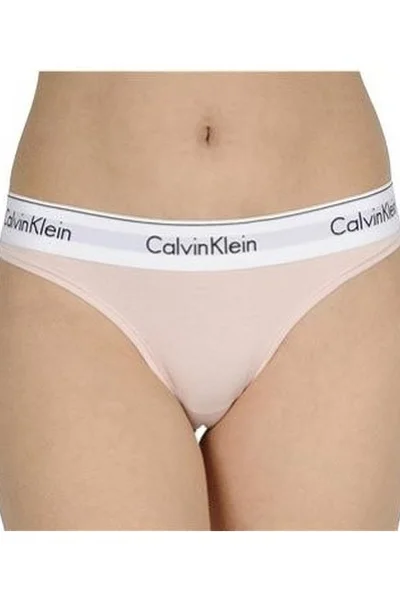 Dámské tanga 3QU8 -2NT - Calvin Kiein Calvin Klein