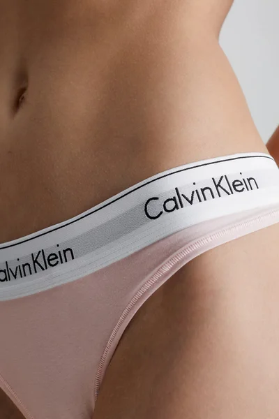 Dámské tanga 3QU8 -2NT - Calvin Kiein Calvin Klein