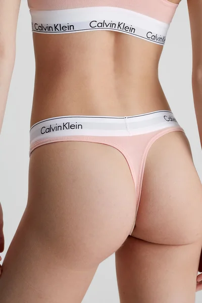 Dámské tanga 3QU8 -2NT - Calvin Kiein Calvin Klein