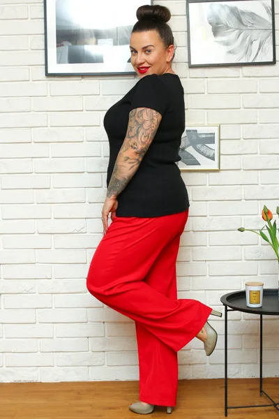 Halenka plus size 9009 0XGAU1 735 Karko