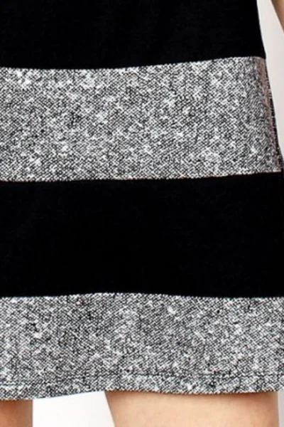 Společenské a párty šaty dámské MOON krátké černé - Černá - Moon Collection