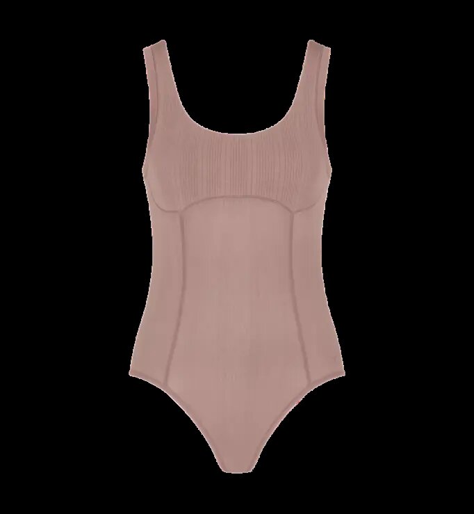 Dámské body Beauty Layers Body X TRIUMPH, BROWN M i343_10218372-00ZE-M