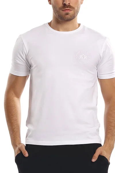 Bílé pánské tričko Reviver od značky Lorin