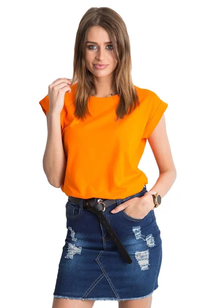 Dámské tričko RV TS U51 oranžová FPrice