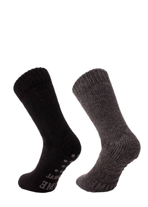 Teplé pánské ponožky WiK WoolBlend, černá 39-42 i384_82050195