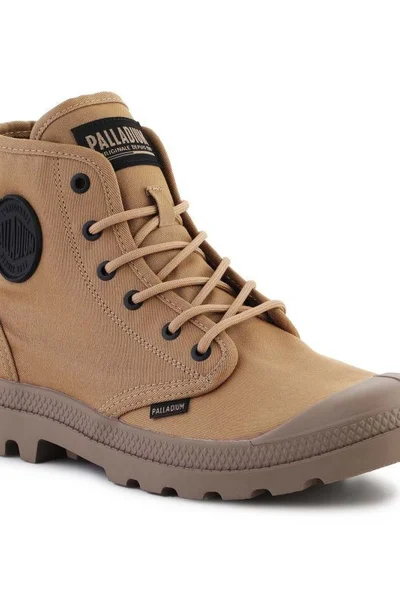 Karamelové pánské boty Palladium Pampa Hi Htg Supply Carmel