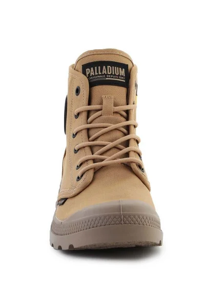 Karamelové pánské boty Palladium Pampa Hi Htg Supply Carmel