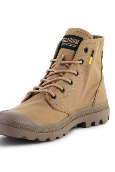 Karamelové pánské boty Palladium Pampa Hi Htg Supply Carmel