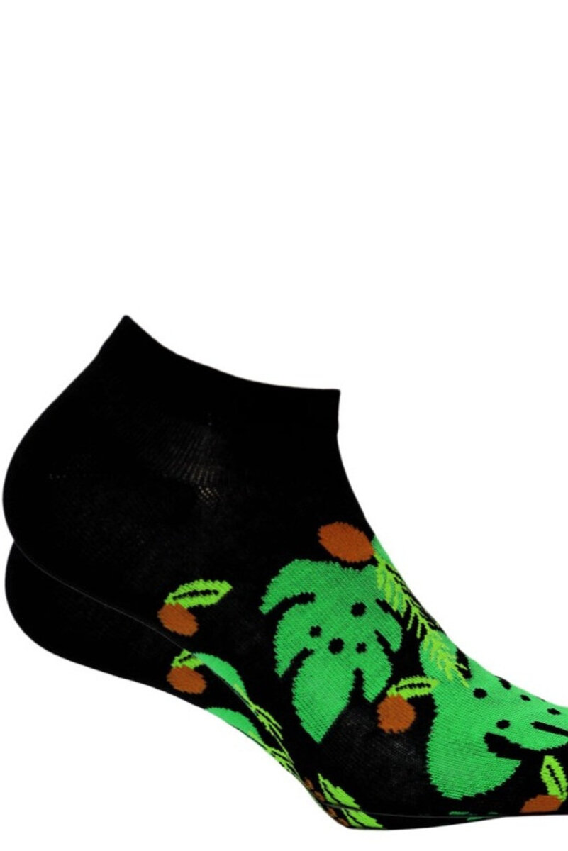 Pánské kotníkové ponožky CASUAL Wola, oranžová 42-44 i170_W91N01966028A33