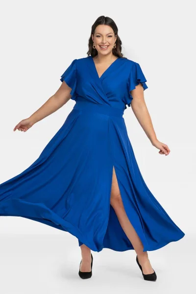 Elegantní Plus Size Dámské Šaty