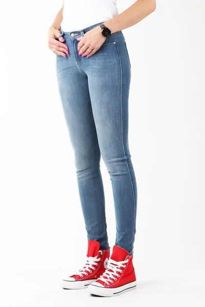 Dámské džíny Wrangler Super Skinny Jeans H4G3