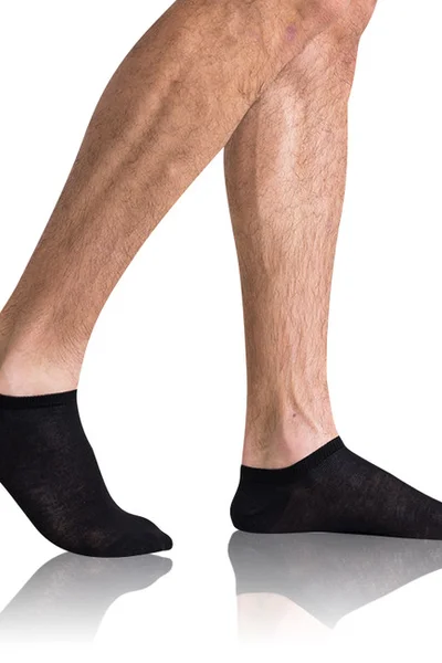 Pánské eko kotníkové ponožky GREEN ECOSMART MEN IN-SHOE SOCKS - Bellinda - černá