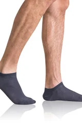 Pánské eko kotníkové ponožky GREEN ECOSMART MEN IN-SHOE SOCKS - Bellinda - šedý melír