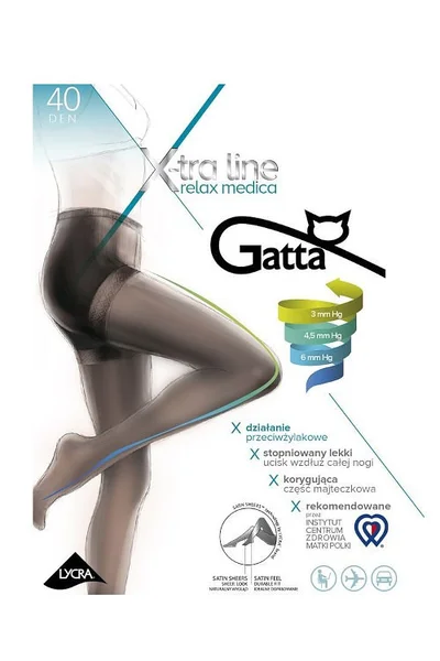 Dámské punčochové kalhoty Gatta Body Relax Medica 4T5Q8 den 2-4
