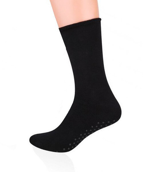 Pánské ponožky Steven F98ZG Frotte ABS VTY, černá 41-43 i384_22281106