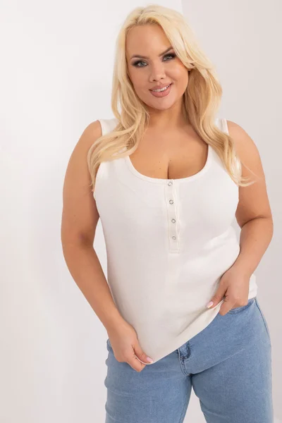 Dámský Top FPrice - Světle Béžová Elegance