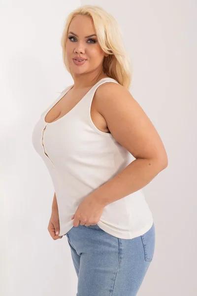 Dámský Top FPrice - Světle Béžová Elegance