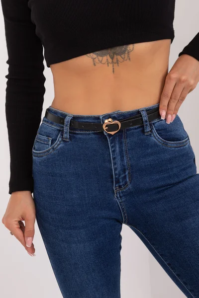 Dámské jeans kalhoty tmavě modré FPrice