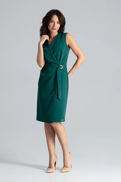 Dámské šaty 4A0 zelené - Lenitif