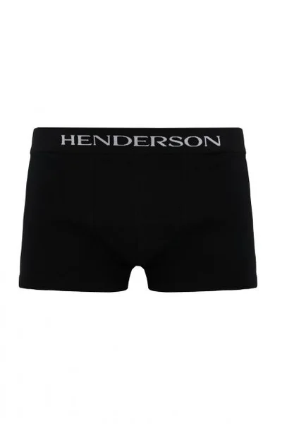 Černé klasické boxerky pro muže - Henderson Lux