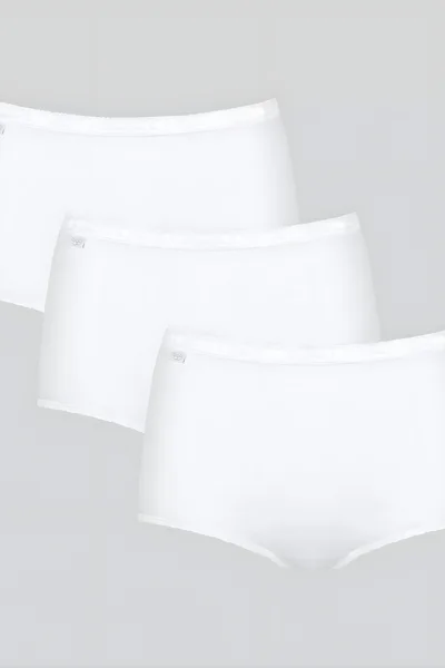 Dámské kalhotky loggi Basic+ Maxi 3P bílé Sloggi