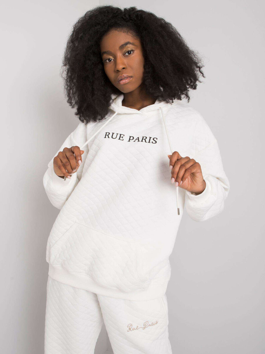 RUE PARIS Černá velurová souprava pro ženy FPrice, L/XL i523_2016103115624