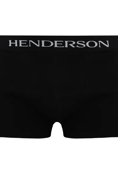 Černé boxerky pro muže Henderson Comfort Fit
