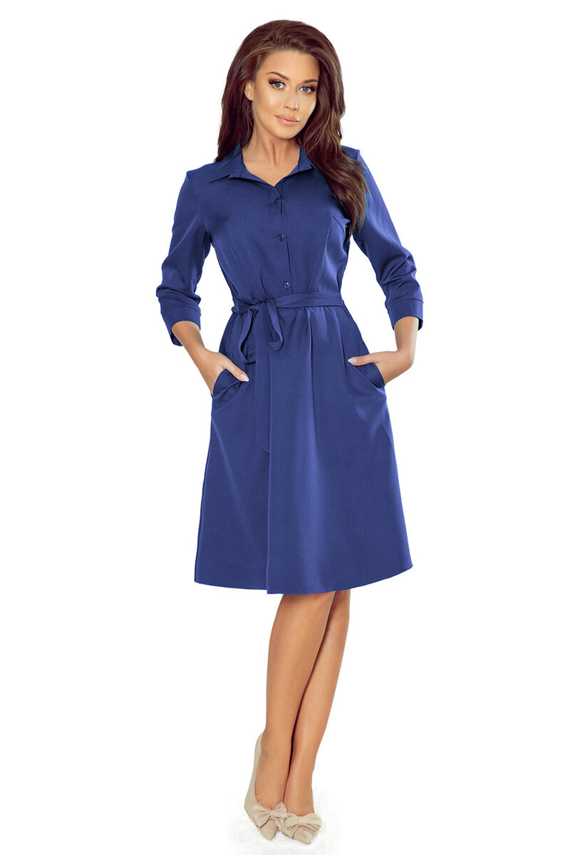 Dámské šaty OR65 Sandy - Numoco, královská modrá M i41_71715_2:královská modrá_3:M_