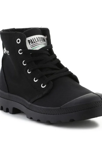 Černé městské boty Palladium Hi Organic II U