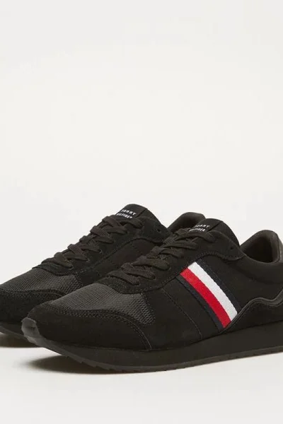 Tommy Hilfiger pánské nízké šněrovací boty Hi Vulc Low Stripes