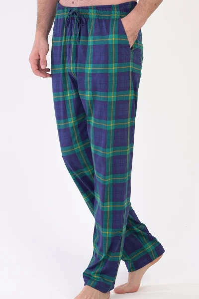 Kostkované pyžamo pro muževé kalhoty Gazzaz William