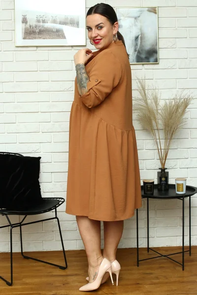 Dámské šaty plus size GJ3L8 12E5 1J832 Karko