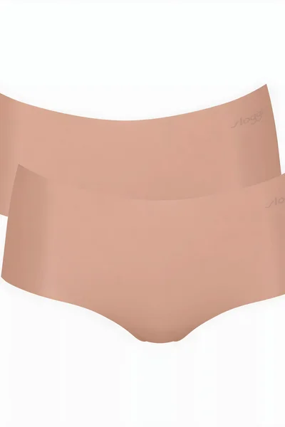 Lehké krátké kalhotky ZERO Microfibre Short - BROWN - Sloggi