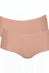 Lehké krátké kalhotky ZERO Microfibre Short - BROWN - Sloggi