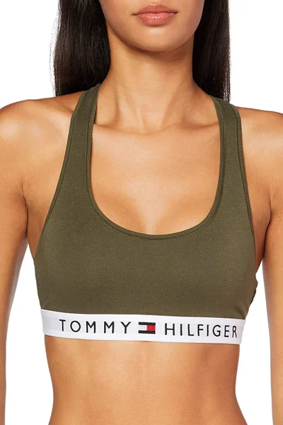 Dámská bralette podprsenka 519900 RBN khaki - Tommy Hilfiger