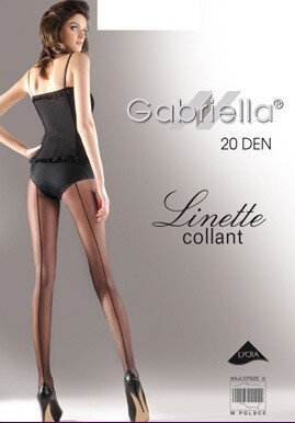 Exkluzivní punčochové kalhoty Gabriella, black M i240_7730_2:black M