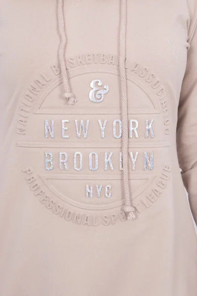 Dámské béžové šaty Brooklyn od K-Fashion