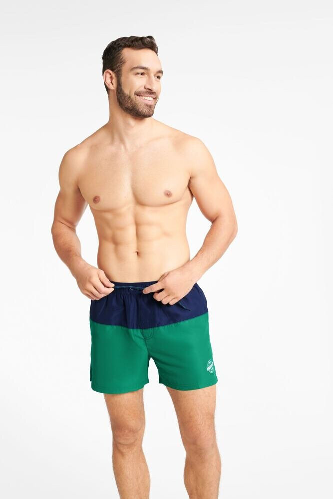 Pánské zelené šortky Gem od Moraj - pohodlné plavky pro stylové muže, zelená XL i43_77137_2:zelená_3:XL_