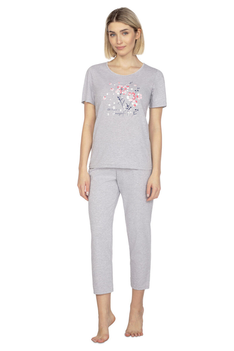 Krátkorukávové pyžamo pro ženy Regina, Růžová XL i170_655XL1