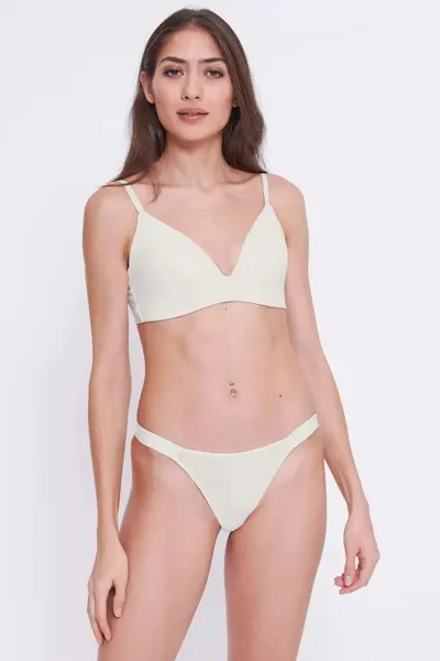 Klasické bavlněné tanga Sloggi GO Casual - WHITE