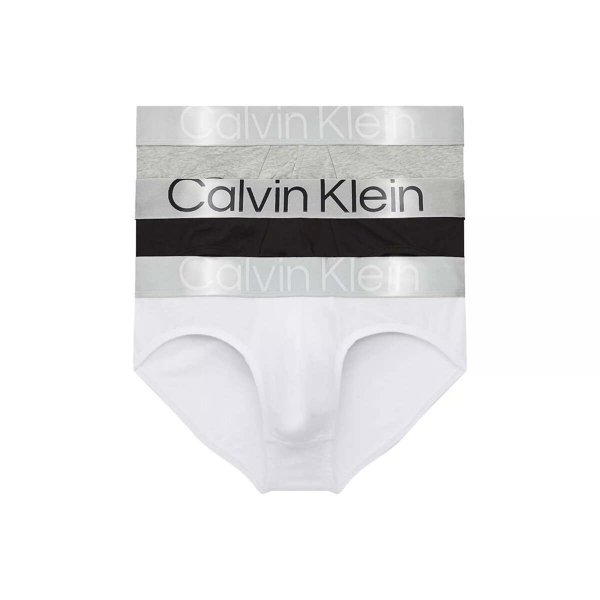 Bio bavlněné pánské slipy - Calvin Klein (3 ks), S i652_000NB3129AMPI002