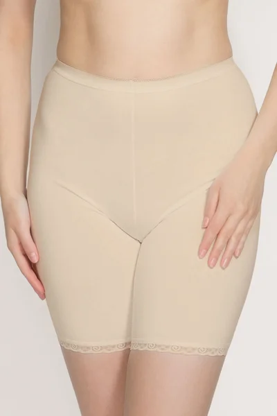 Bežové klasické kalhotky Mitex Cotton Comfort