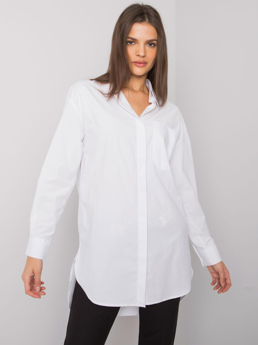Klasická bílá dámská košile FPrice, one size i10_P68957_2:416_