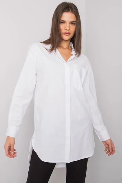Klasická bílá dámská košile FPrice