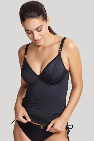 Dámské černé tankini Anya Riva Balconnet od Swimwear