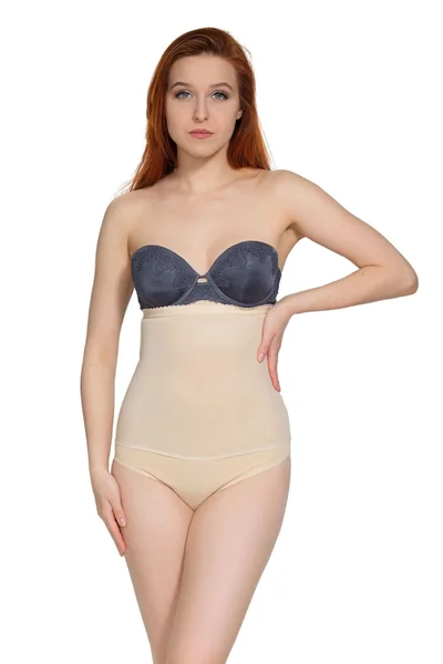 Beige stahovací kalhotky Iga Intense Plus - Mitex