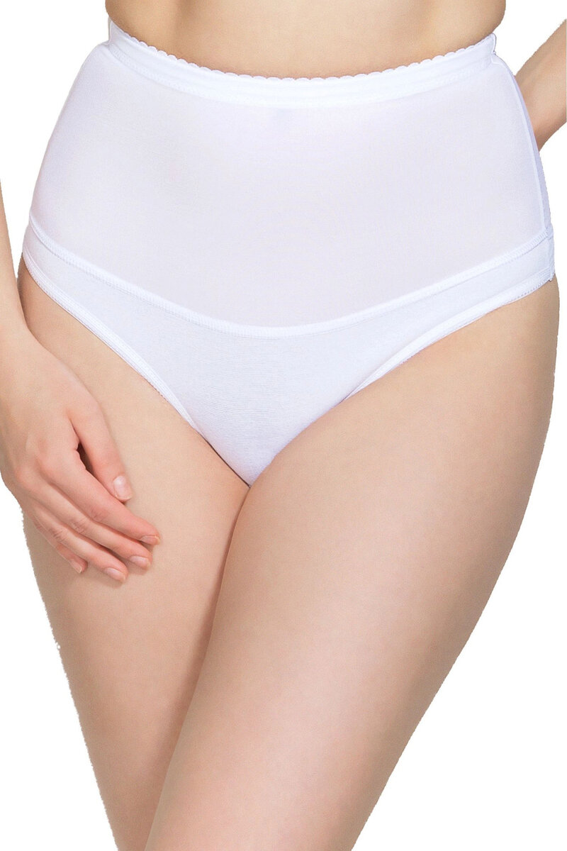 Stahovací bílá tanga Mitex Iga, Bílá XL i41_9999930062_2:bílá_3:XL_