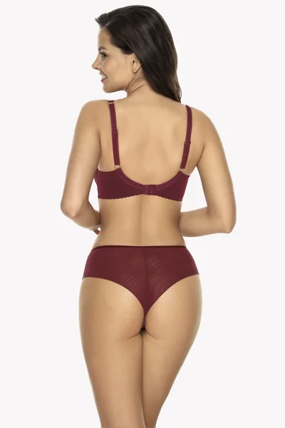 Dámská push-up podprsenka bralette Gaia BS 2299G2 Jenny Bordó